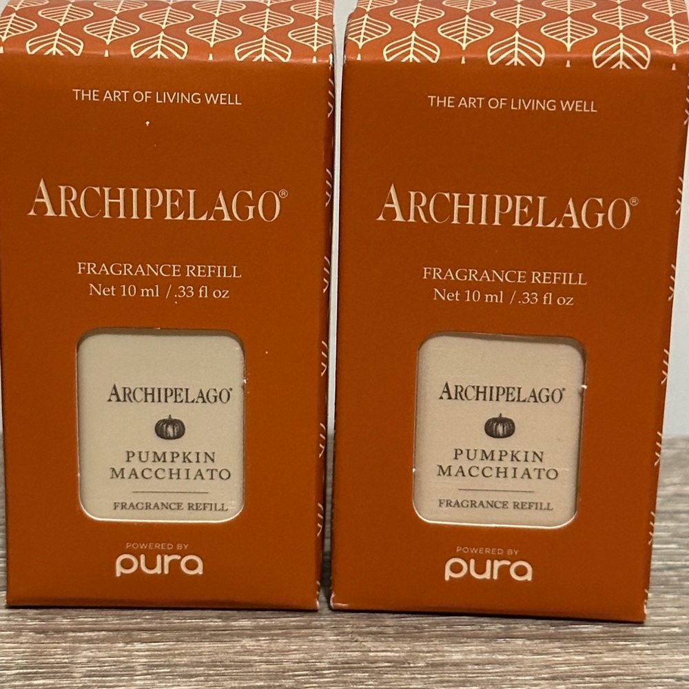 2-Pura Archipelago Pumpkin Macchiato Smart Diffuser Replacement Fragrance Refill